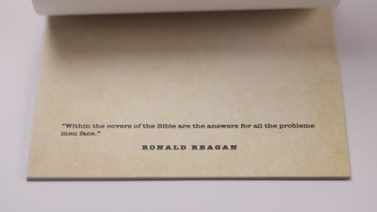 50 Ronald Reagan Quotes Notepad  |  5.5 x 8.5 Notepad | 50 Sheets