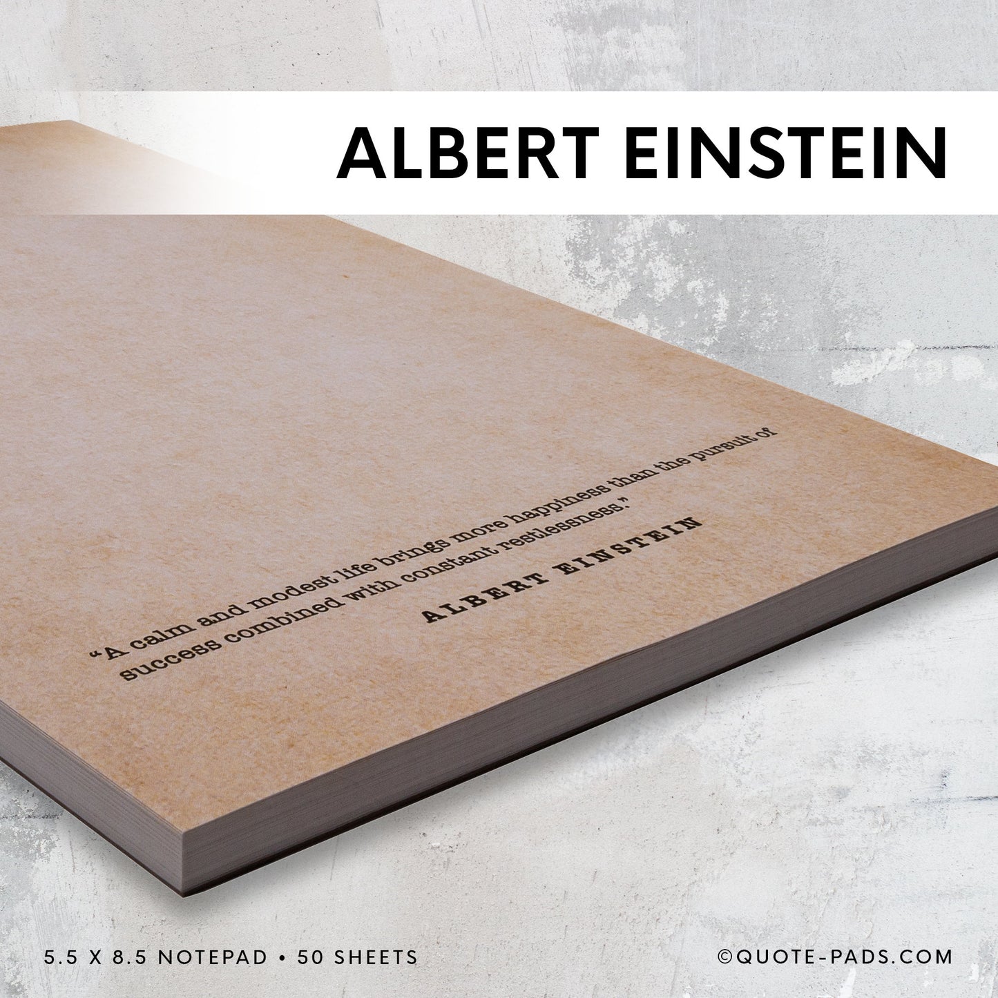 Einstein Gifts Notepad - Gifts for Science Teachers